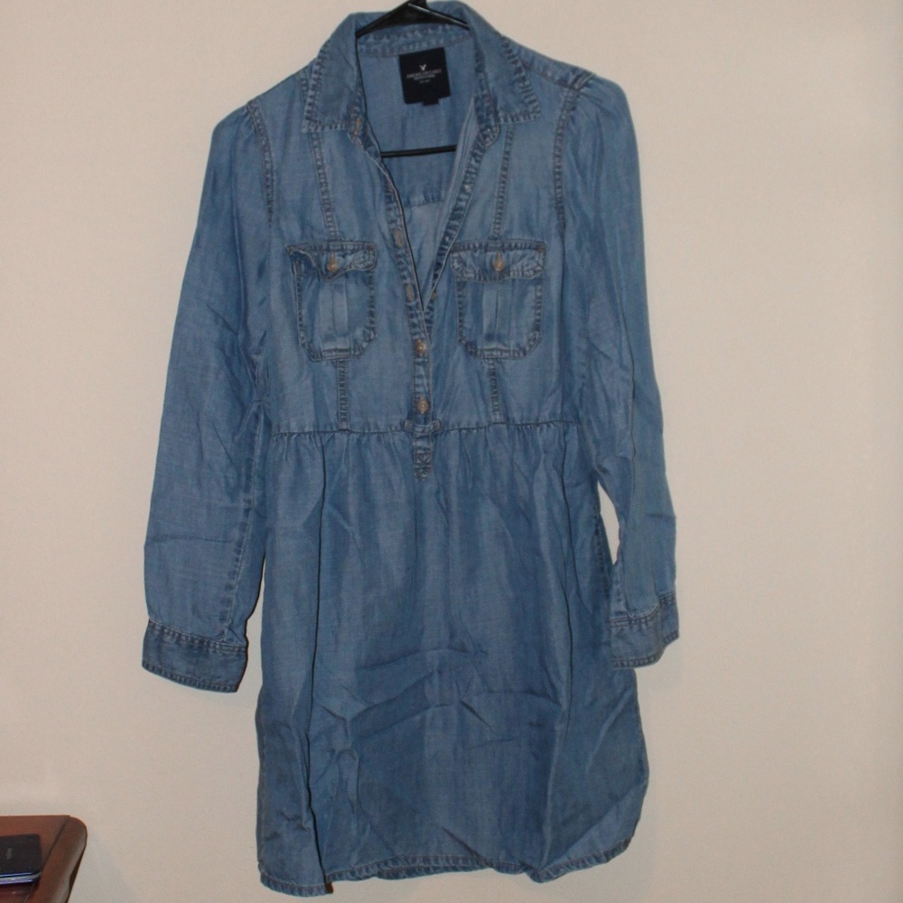 American Eagle Outfitters Jean Dress